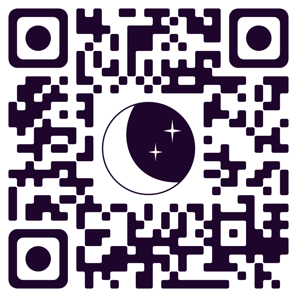 Breaux Healers landing page QR code